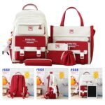Sac à dos — Rouge et blanc
